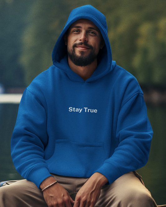 Stay True Hoodie β Minimal Streetwear Pullover