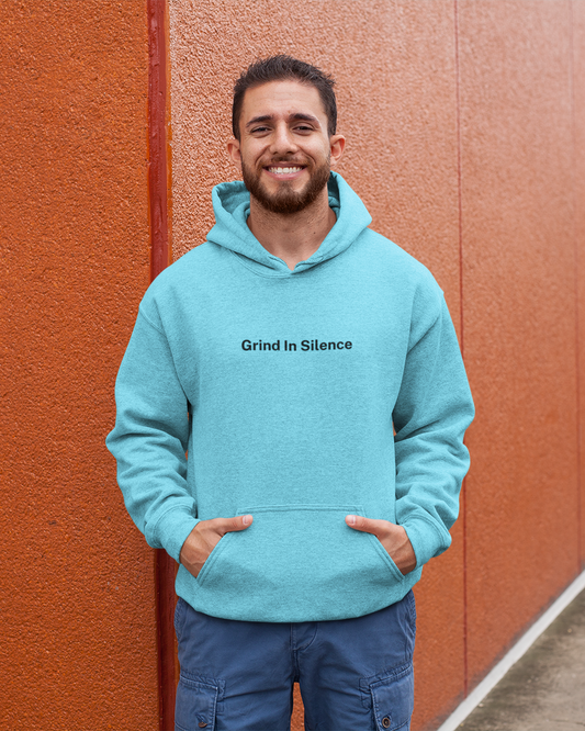 Grind In Silence Hoodie – Motivational Streetwear Pullover