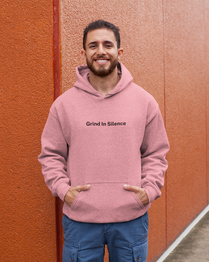 Grind In Silence Hoodie – Motivational Streetwear Pullover
