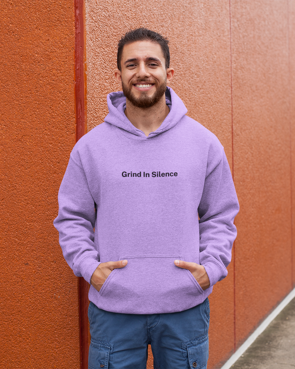 Grind In Silence Hoodie – Motivational Streetwear Pullover