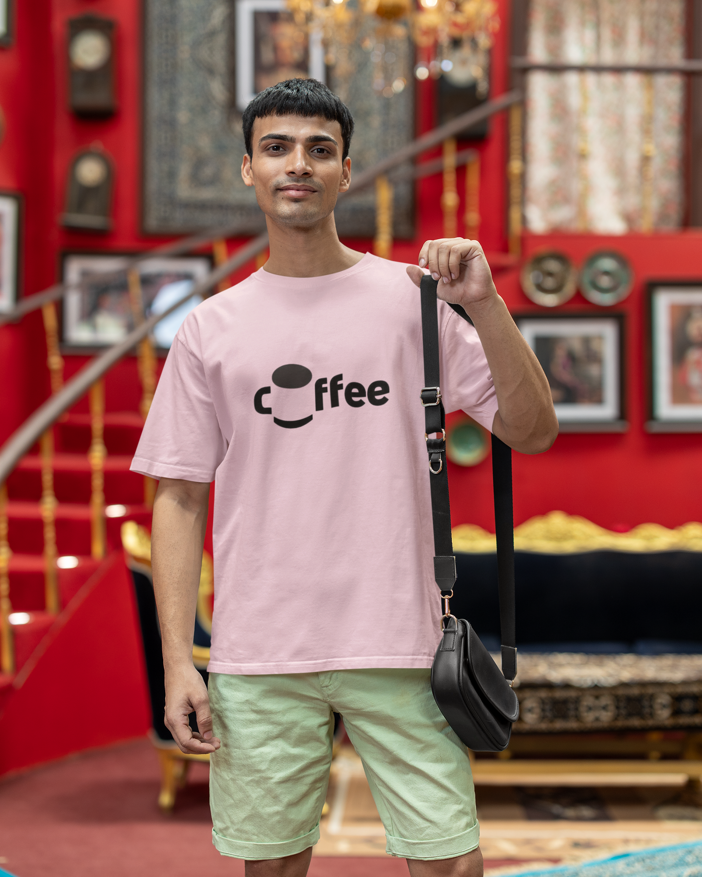 Coffee Graphic Oversized T-Shirt | Streetwear Style Tees