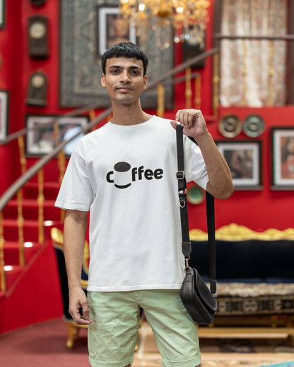 Coffee Graphic Oversized T-Shirt | Streetwear Style Tees
