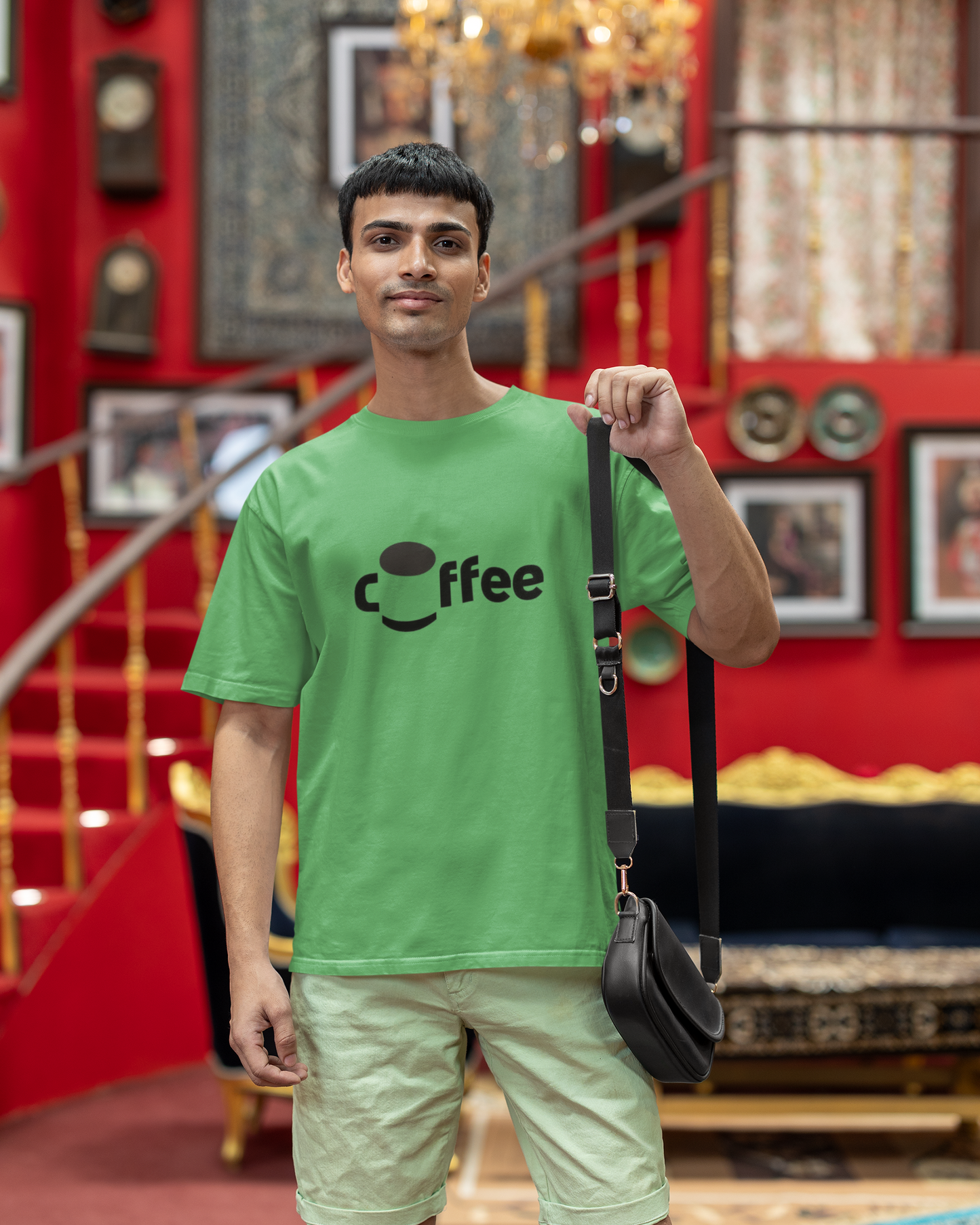 Coffee Graphic Oversized T-Shirt | Streetwear Style Tees