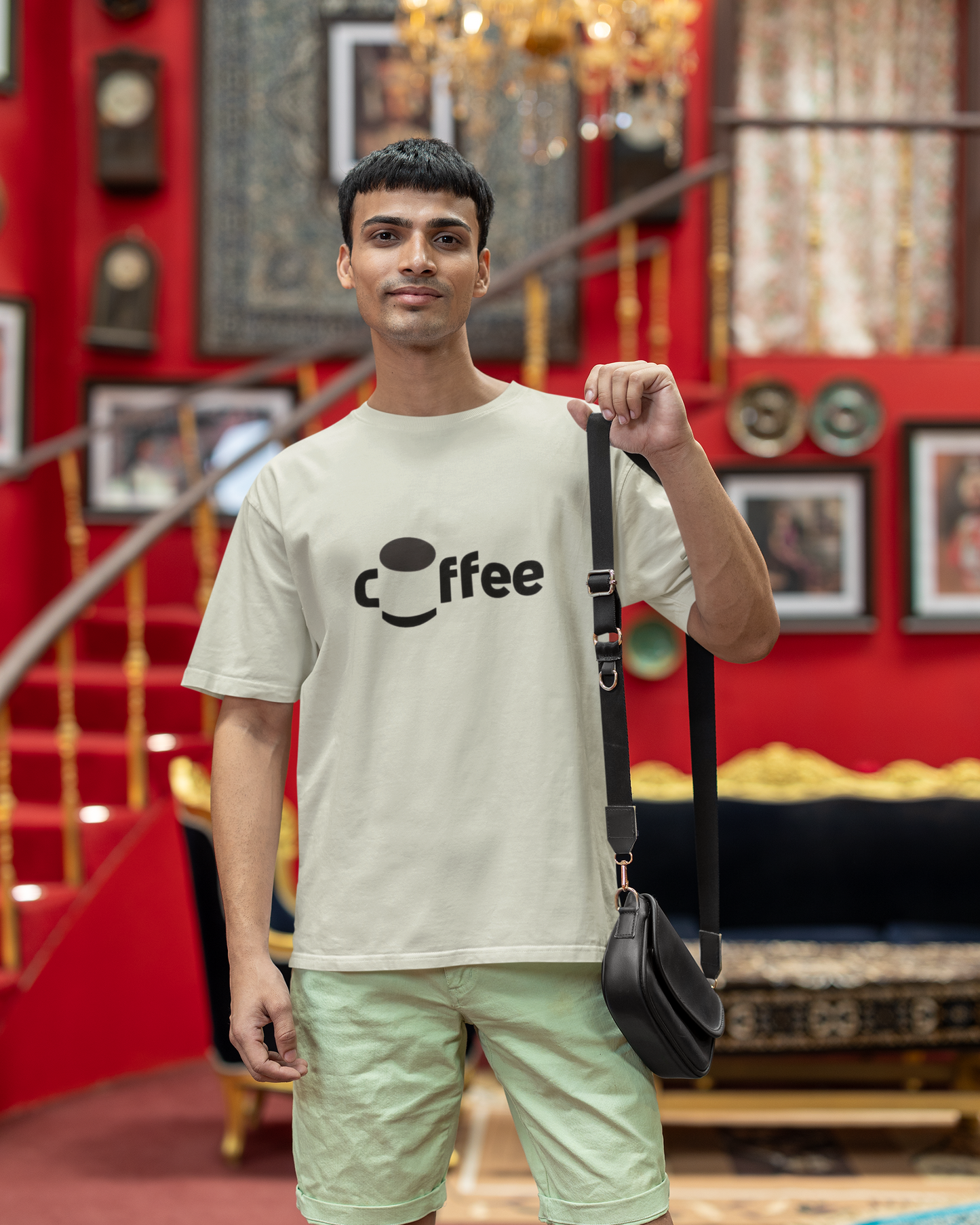 Coffee Graphic Oversized T-Shirt | Streetwear Style Tees