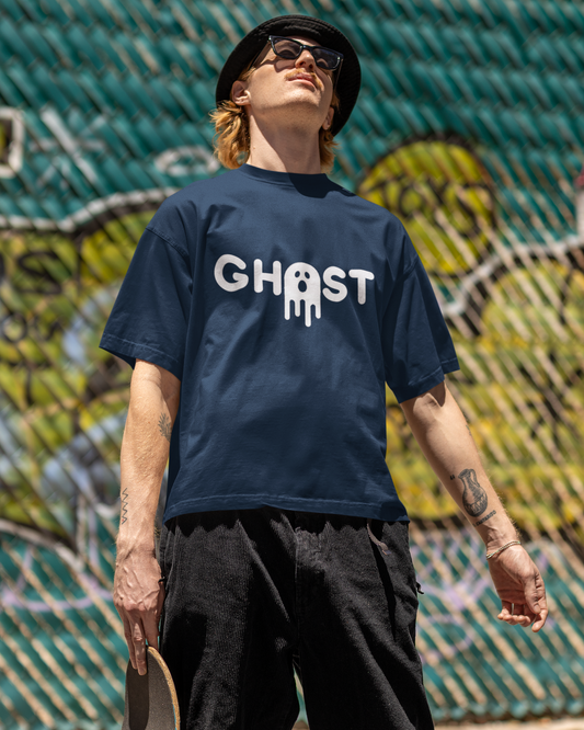Ghost Drip Oversized Tee – Streetwear Essential