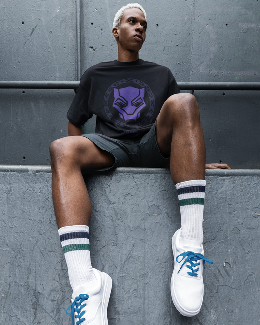 Black Panther Oversized Tee – Wakanda Forever Edition